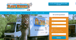 Desktop Screenshot of alohamoving.com